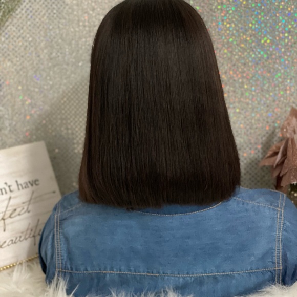 🔥 10” DARLENE (MY FIRST WIG COMPANY) FRONT LACE 💯 MALAYSIAN HUMAN HAIR WIG🔥 - Picture 9 of 13